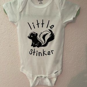 Baby Onesie, Custom made, Little Stinker
